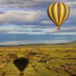 Enchanting hot air balloon safari over Serengeti